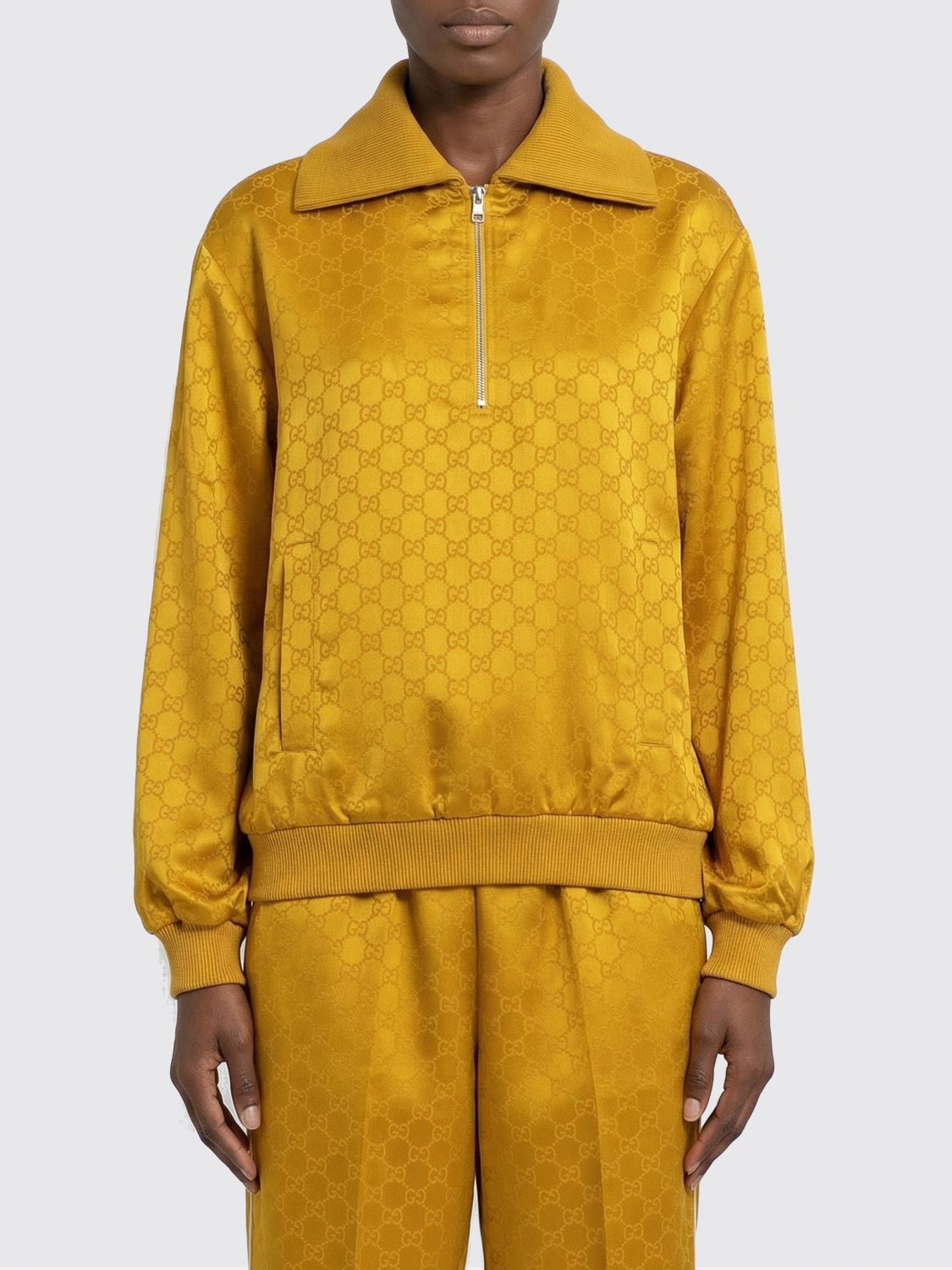 GUCCI Felpa in misto viscosa GG