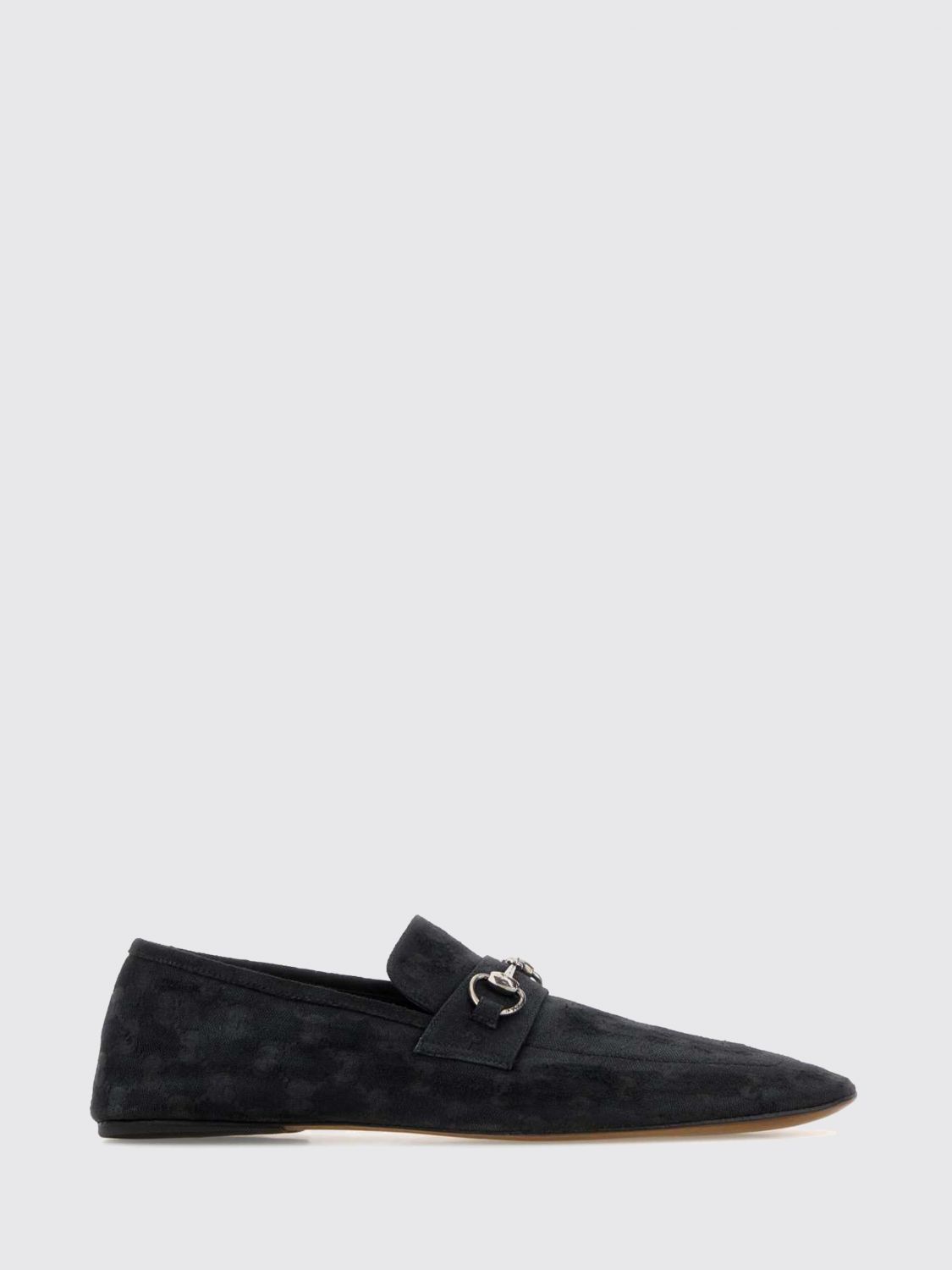 GUCCI Mocassino in misto cotone used con monogram GG jacquard