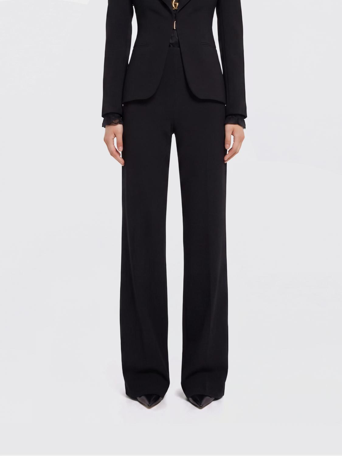 GUCCI Pantaloni a zampa in lana