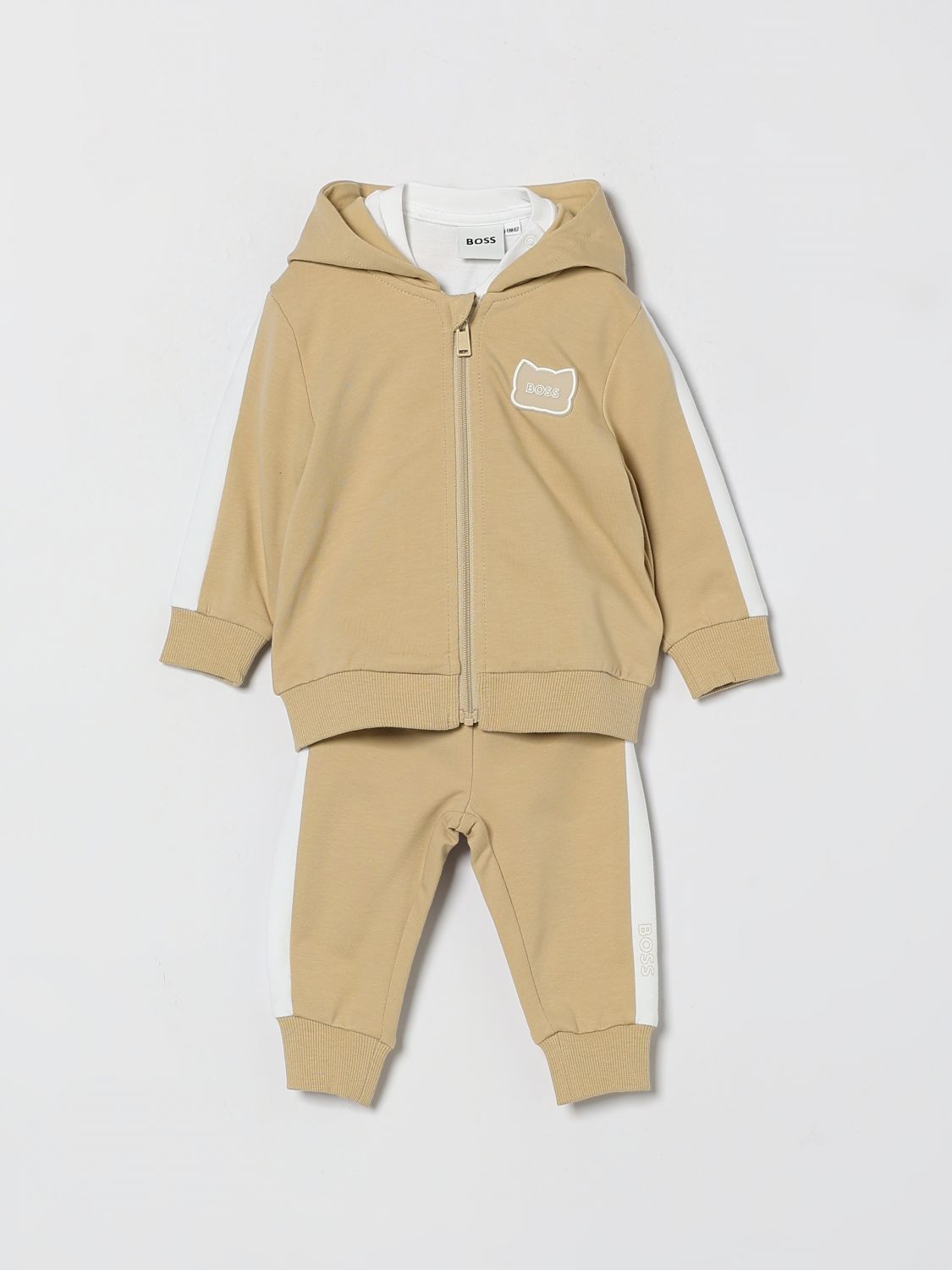 BOSS Completo Bambino colore Beige