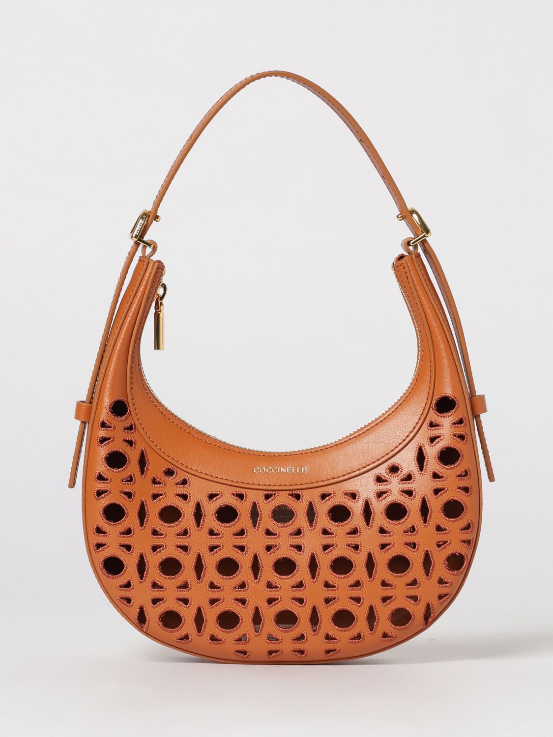 COCCINELLE Whisper Tasche aus perforiertem Leder