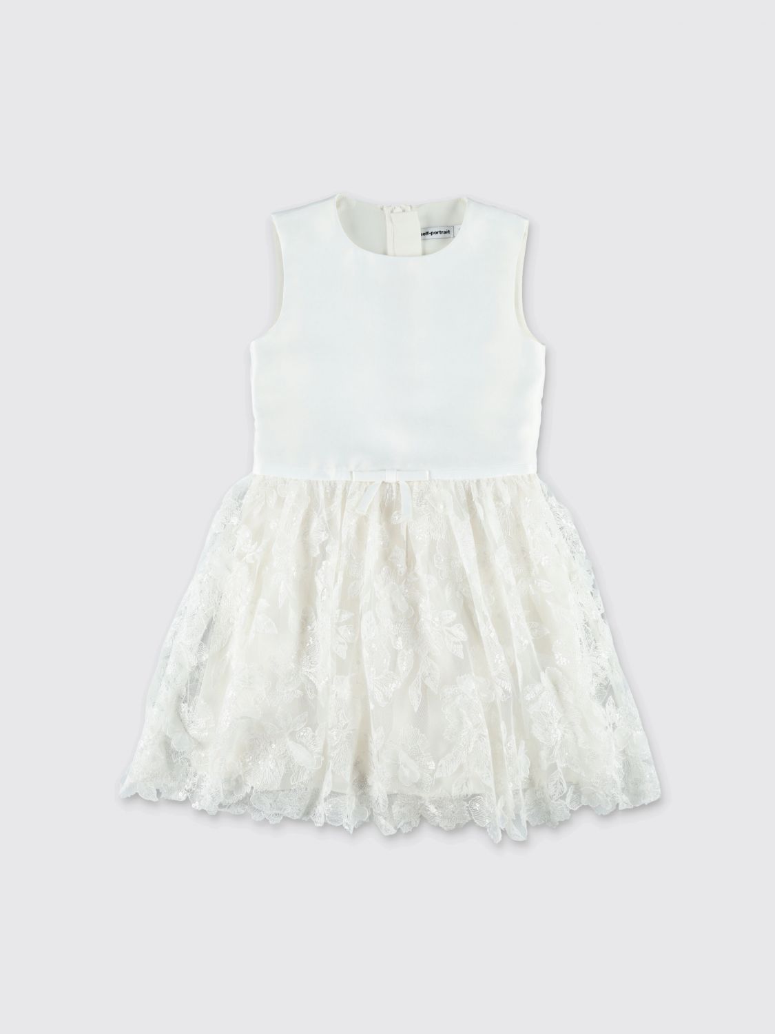 SELF-PORTRAIT Dress in Lace and Satin　SELF-PORTRAIT レースとサテンのドレス SELF-PORTRAIT