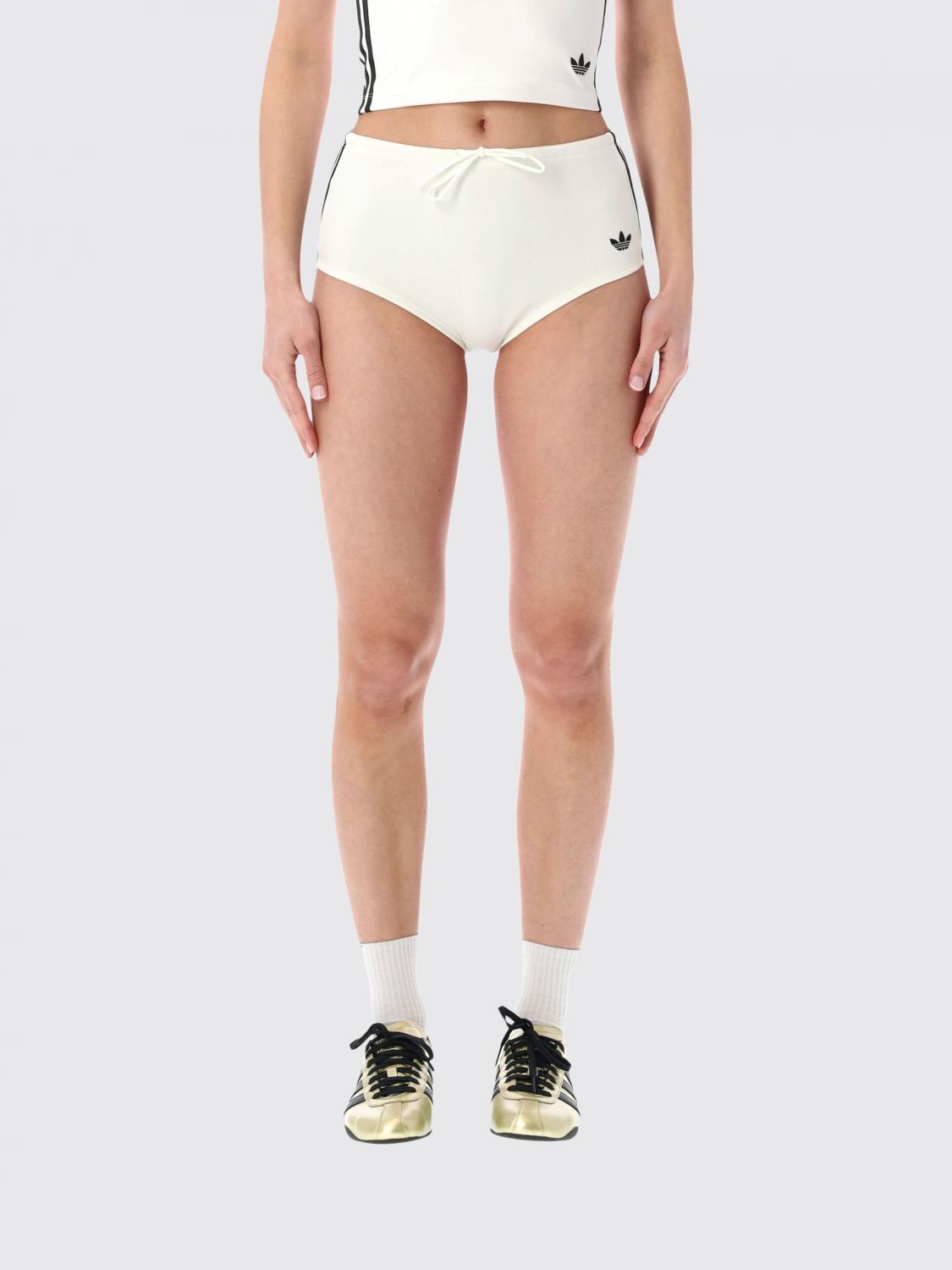 ADIDAS ORIGINALS Culotte-Shorts aus recyceltem Baumwollmischgewebe
