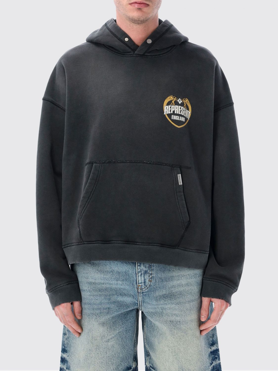 REPRESENT Kapuzenpullover aus Baumwolle