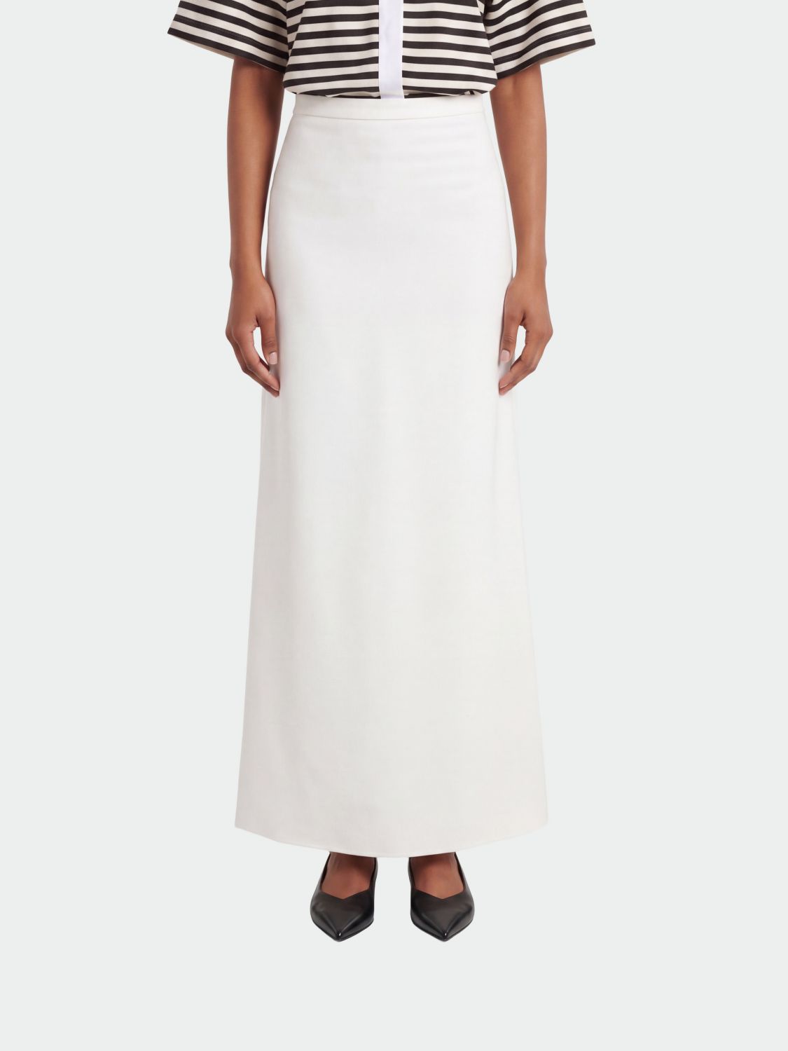 MAX MARA Viscose Blend Long Skirt　MAX MARA ビスコースブレンド ロングスカート MAX