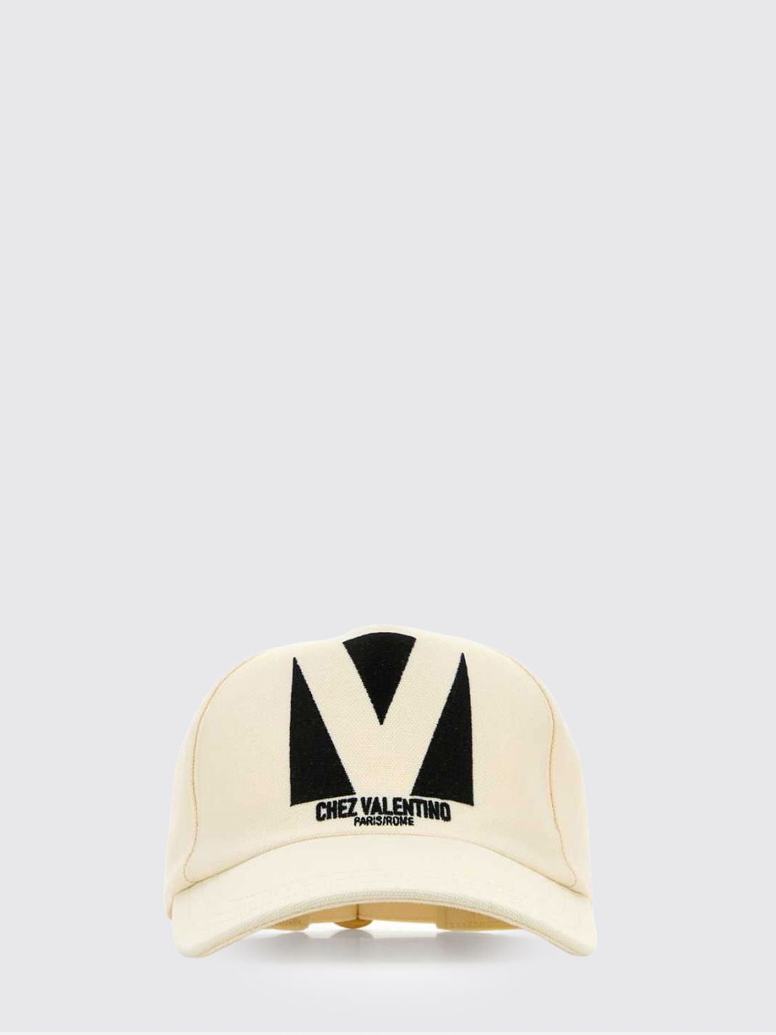 Valentino Garavani Chez Valentino Cotton Canvas Hat