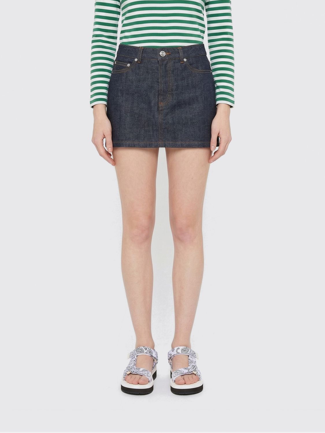 A. P.C. Denim Mini Skirt　A.P.C.デニムミニスカート A.
