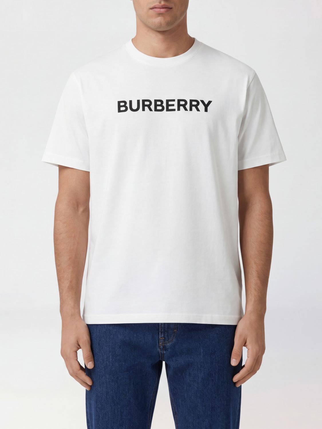 BURBERRY Baumwoll-T-Shirt mit -Logo
