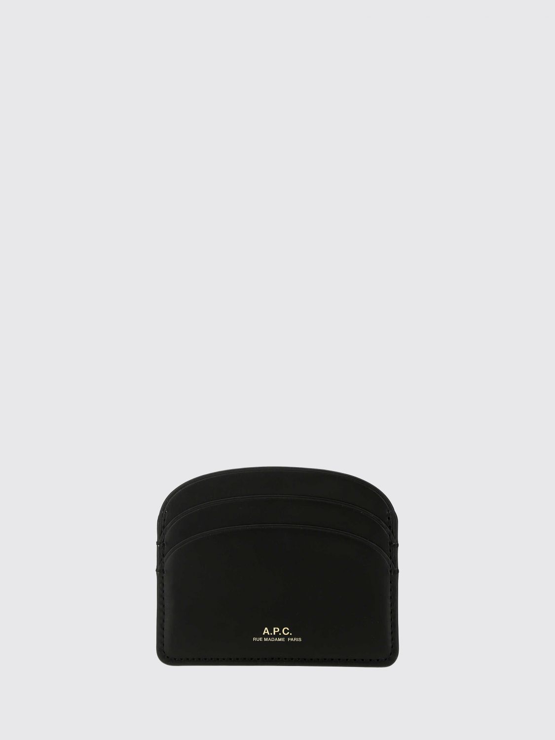 A. P.C. Kartenhalter aus Kalbsleder