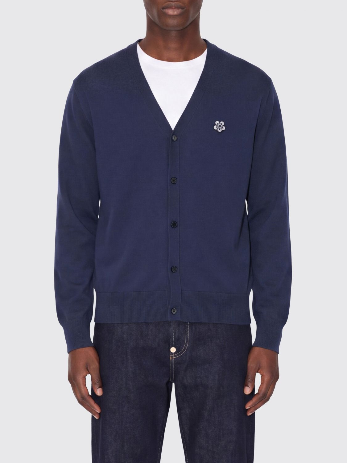 KENZO Flower Wool Cardigan　KENZO フラワー ウール カーディガン KENZO