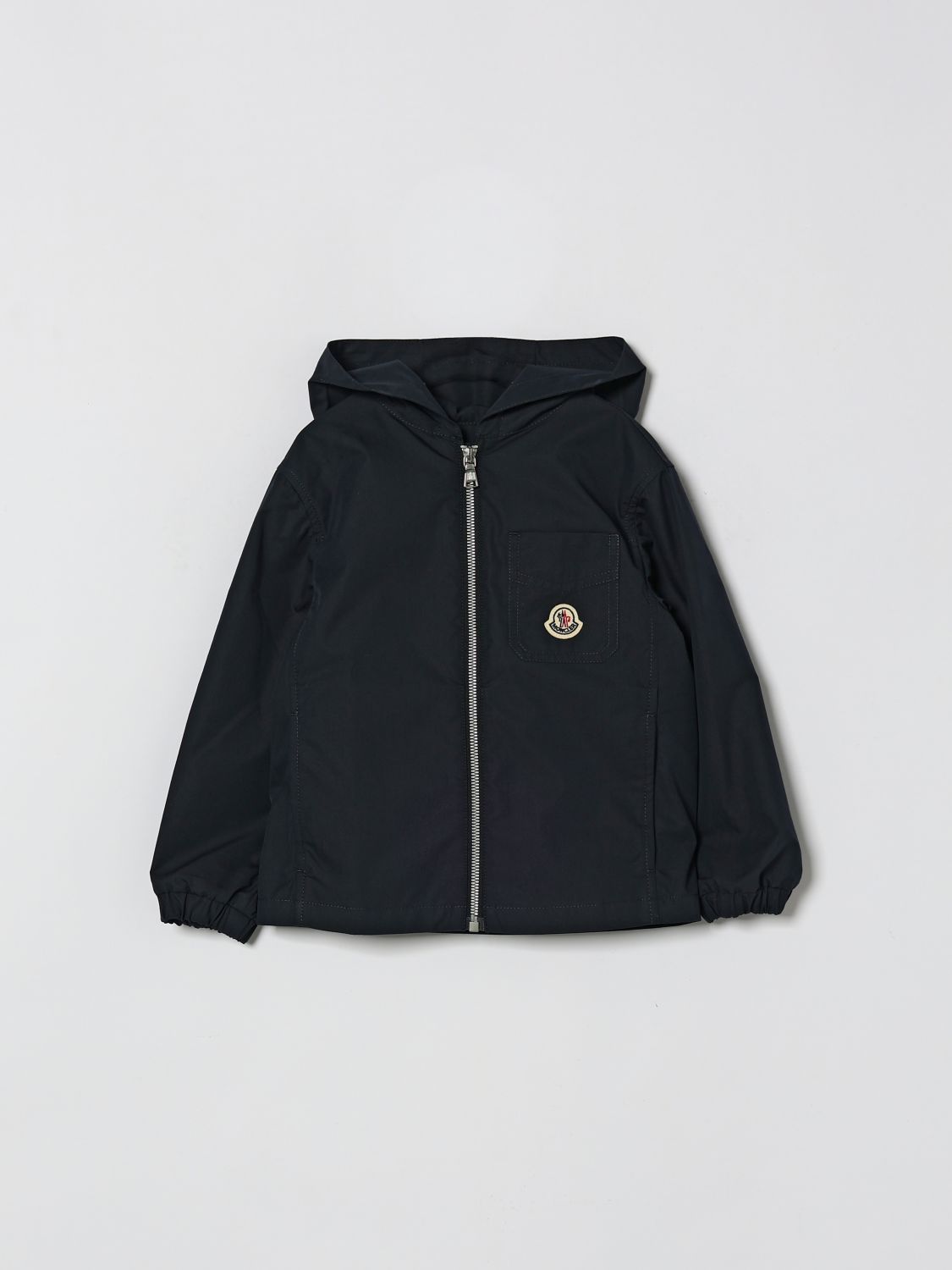 MONCLER Baumwollmischgewebe-Kapuzenwindjacke