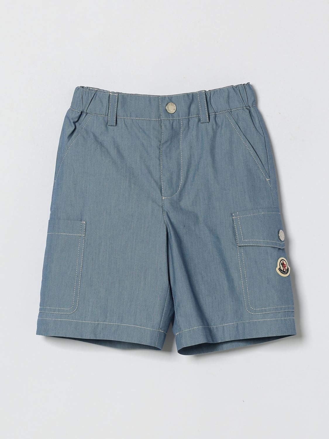 MONCLER Cotton Blend Cargo Shorts　MONCLER コットンブレンド カーゴ ショーツ MONCLER