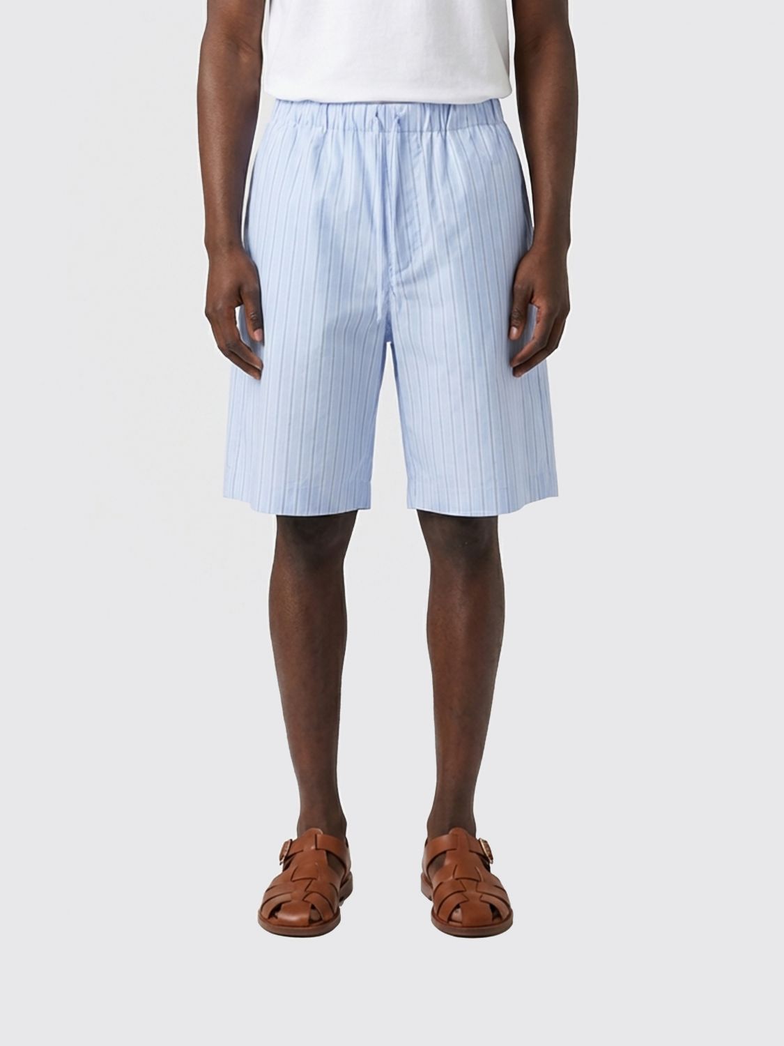 Dries Van Noten DRIES VAN NOTEN Shorts Men color Blue　DRIES VAN NOTEN ショートパンツ メンズ カラー ブルー