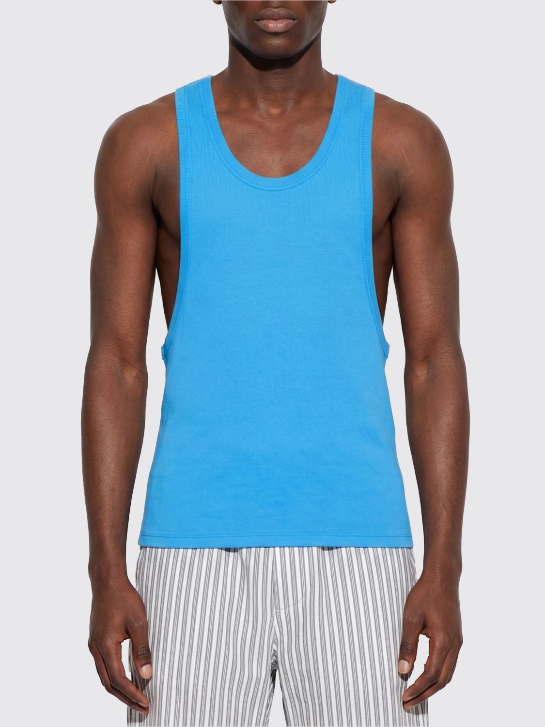 VERSACE VERSACE Cotton Jersey Tank Top　VERSACE コットンジャージー タンクトップ