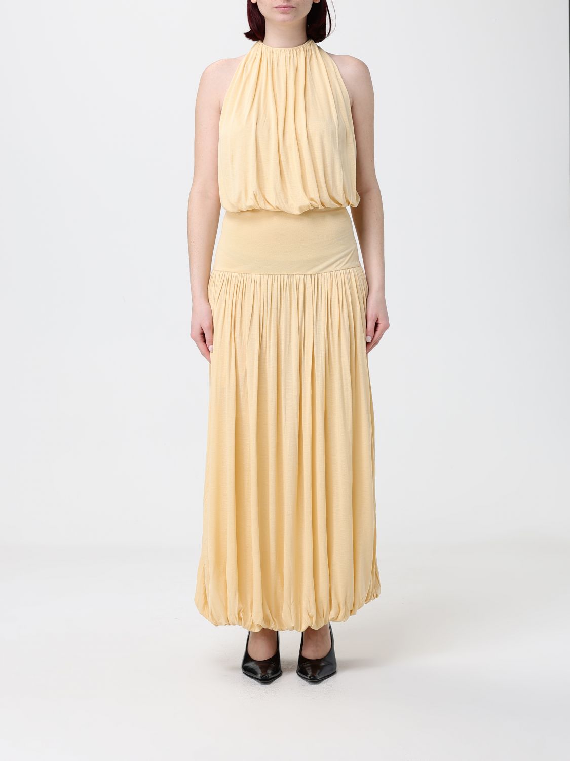 TOTEME Dress Woman color Gold