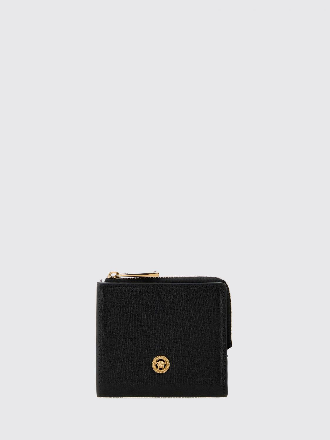 VERSACE VERSACE Grained Leather Wallet　VERSACE グレインレザー ウォレット