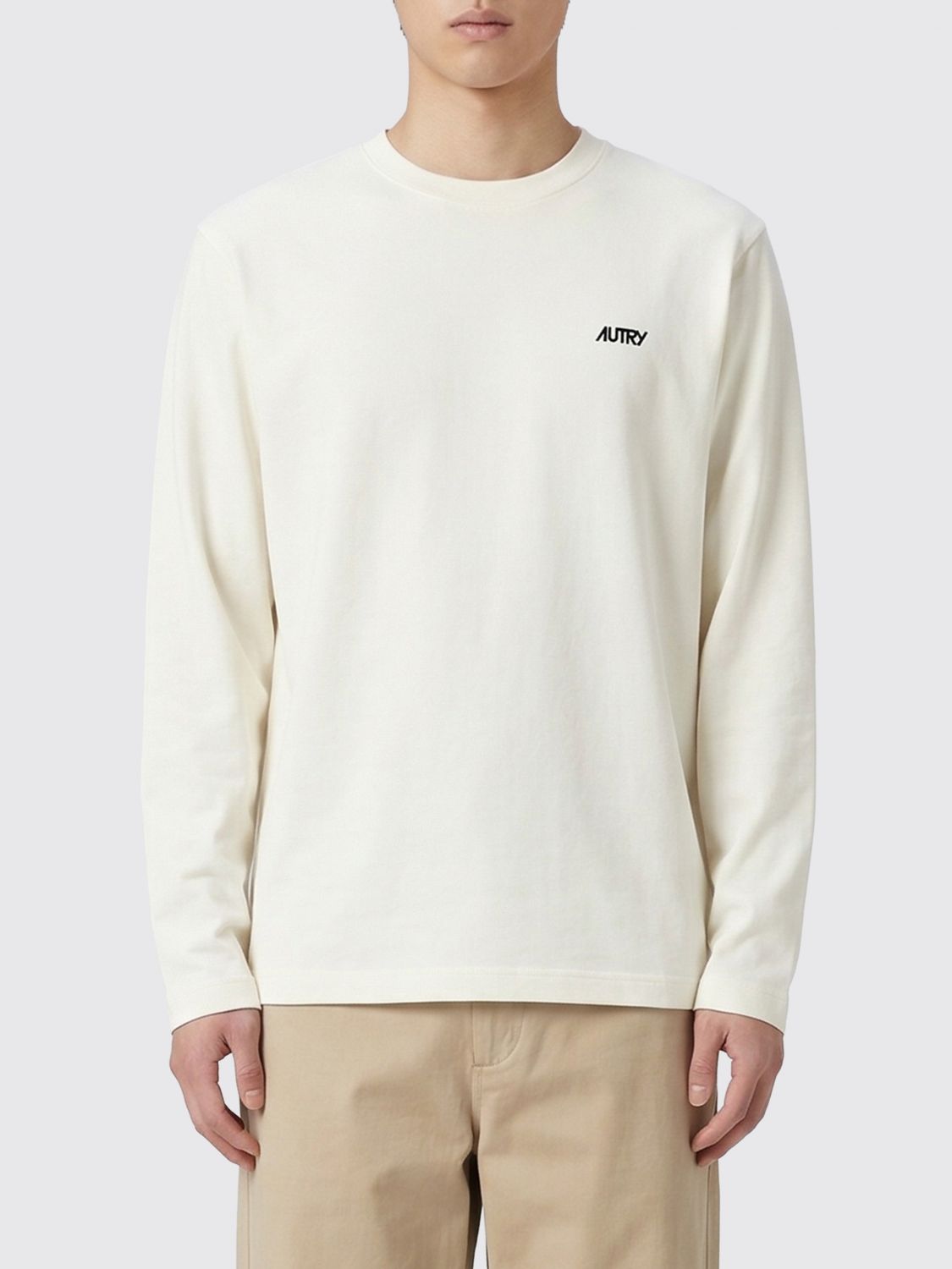 AUTRY Baumwoll T-Shirt mit Logo