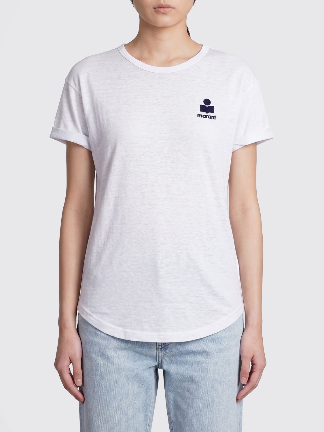 Isabel Marant ISABEL MARANT ETOILE T-Shirt Woman color Bianco 3　イザベル マラン エトワール Tシャツ ウーマンカラー ビアンコ 3