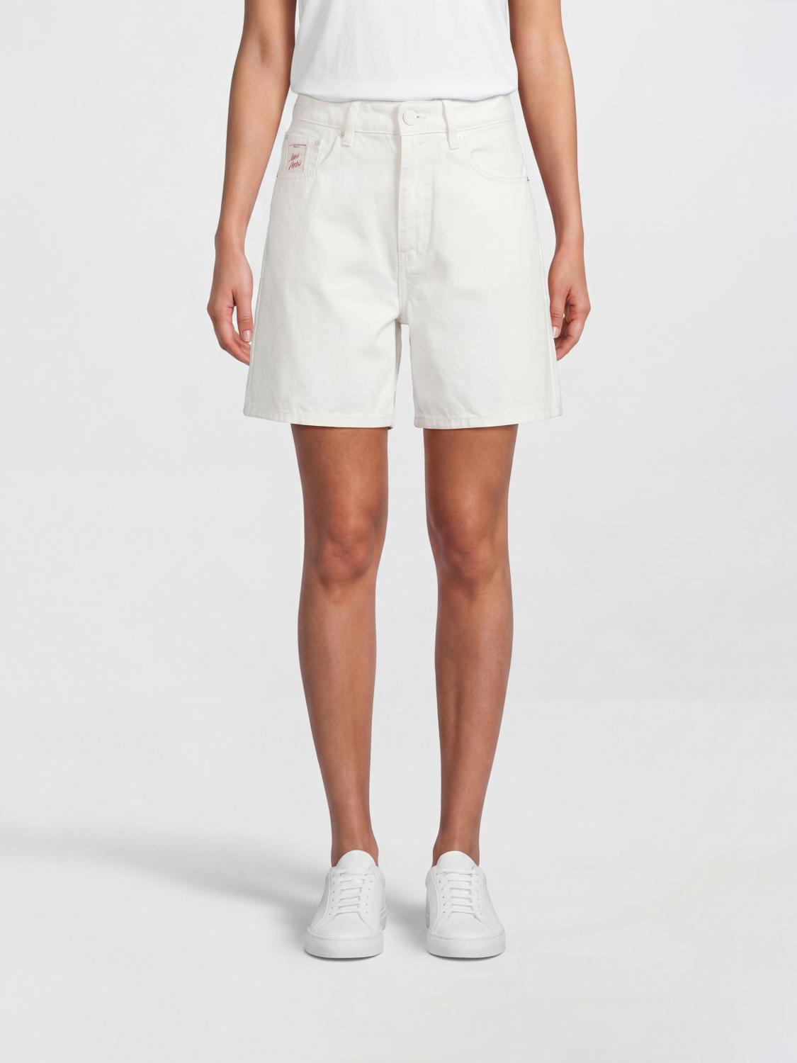 AMI PARIS Pantaloncini in denim di cotone