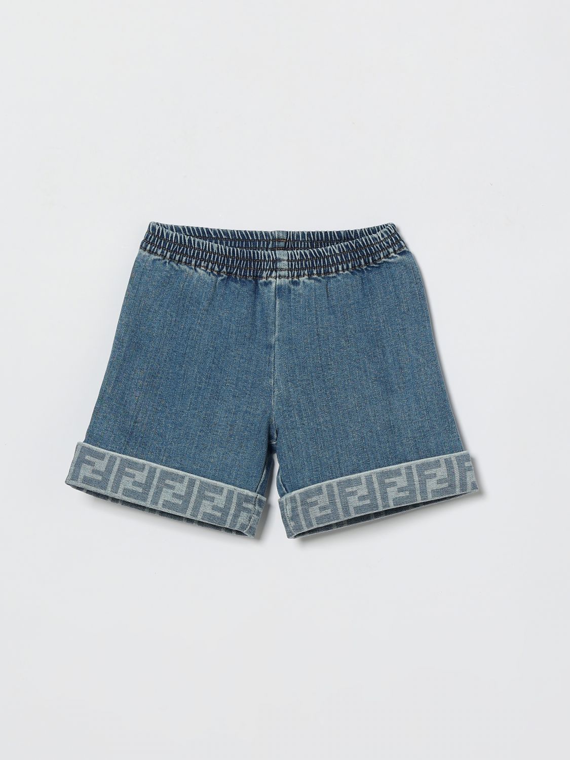 FENDI Pantaloncini in cotone stretch