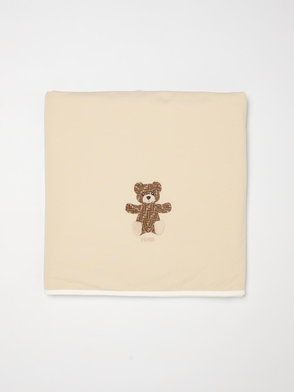 FENDI Teddy Cotton Blanket　フェンディ テディ コットン ブランケット FENDI