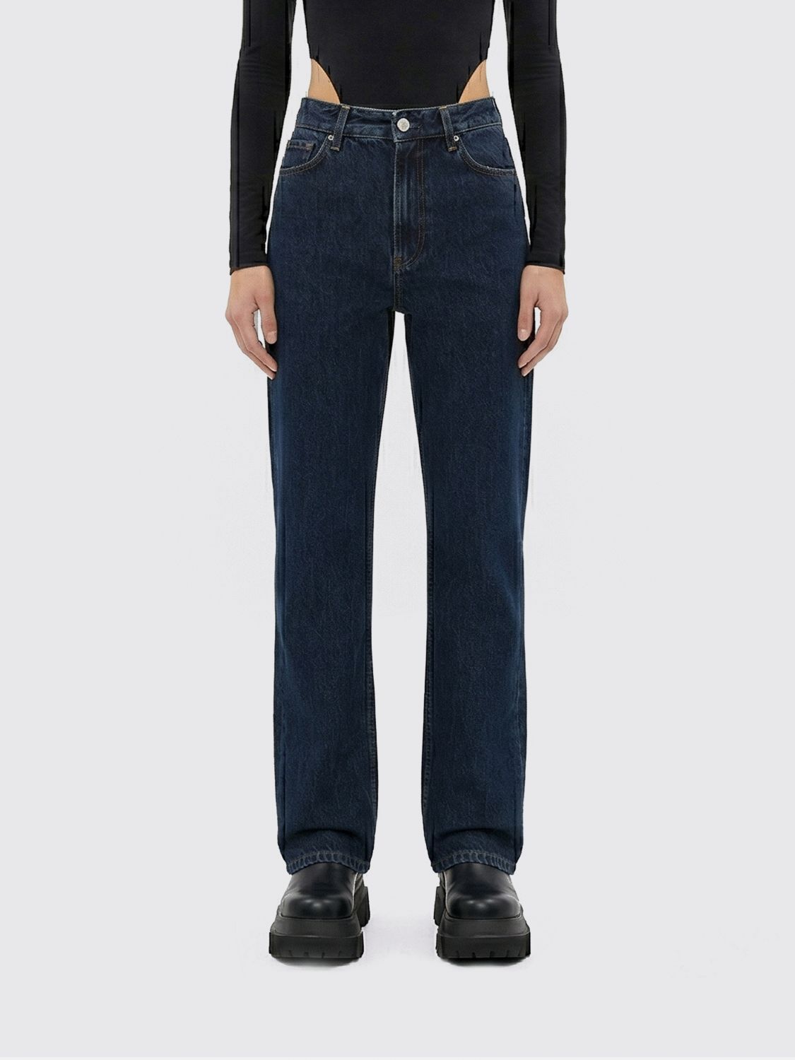 TOTEME Straight Cotton Denim Jeans　TOTEME ストレートコットンデニムジーンズ TOTEME