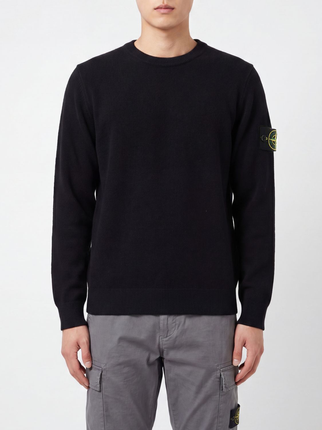 STONE ISLAND Maglia di lana vergine