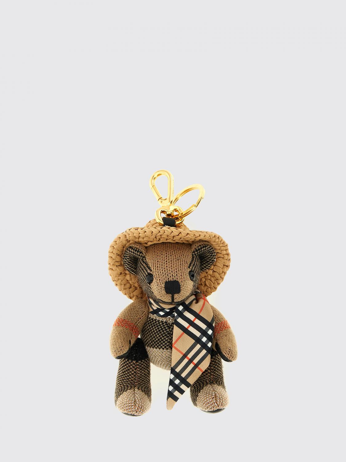 Burberry BURBERRY Wool Blend Thomas Keychain　BURBERRY ウールブレンド トーマス キーホルダー