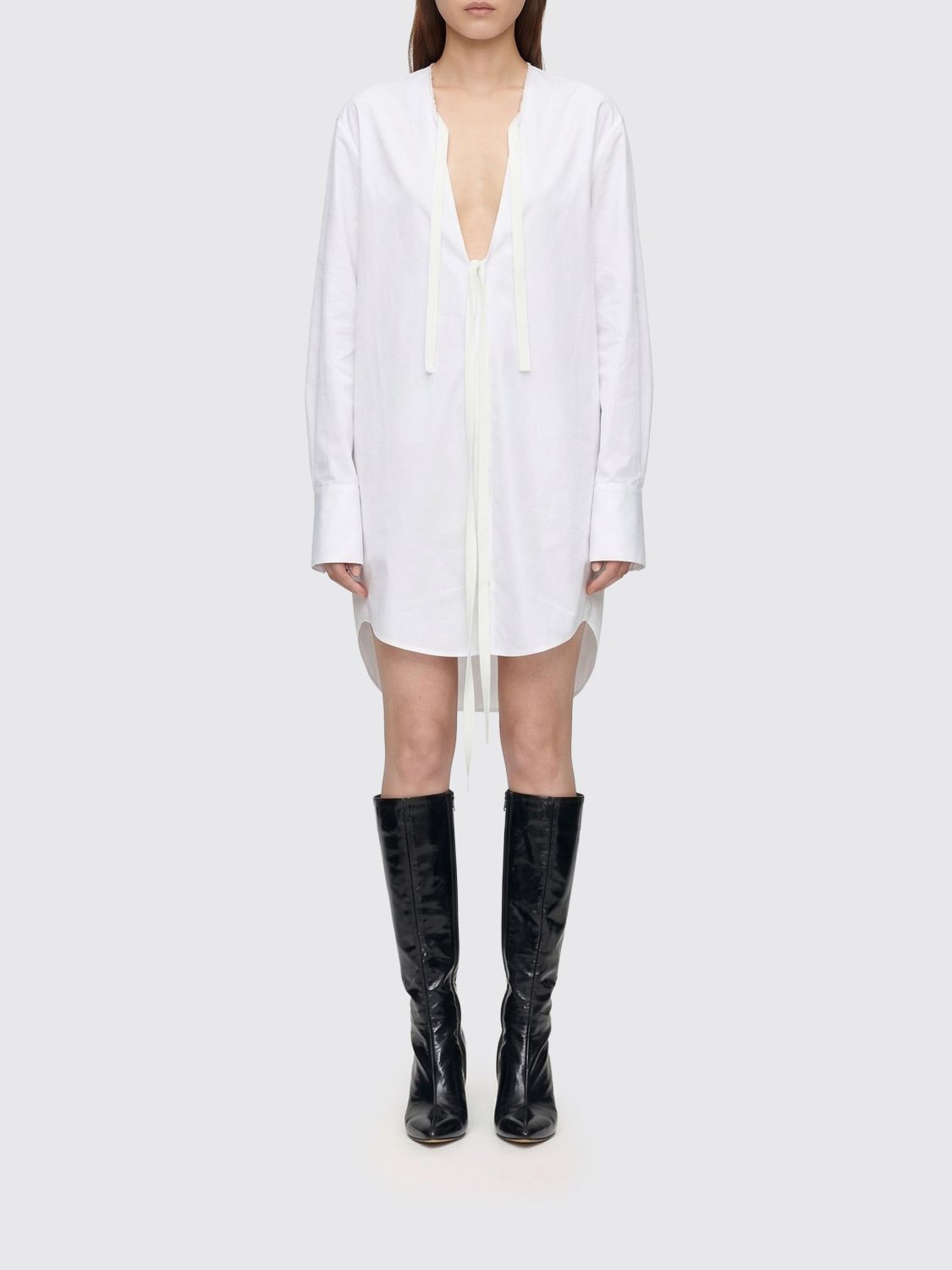 Maison Margiela MAISON MARGIELA Cotton Shirt Dress　MAISON MARGIELA コットン シャツドレス