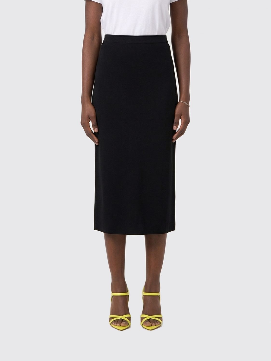 Jil Sander JIL SANDER Viscose Blend Pencil Skirt　JIL SANDER ビスコースブレンドペンシルスカート