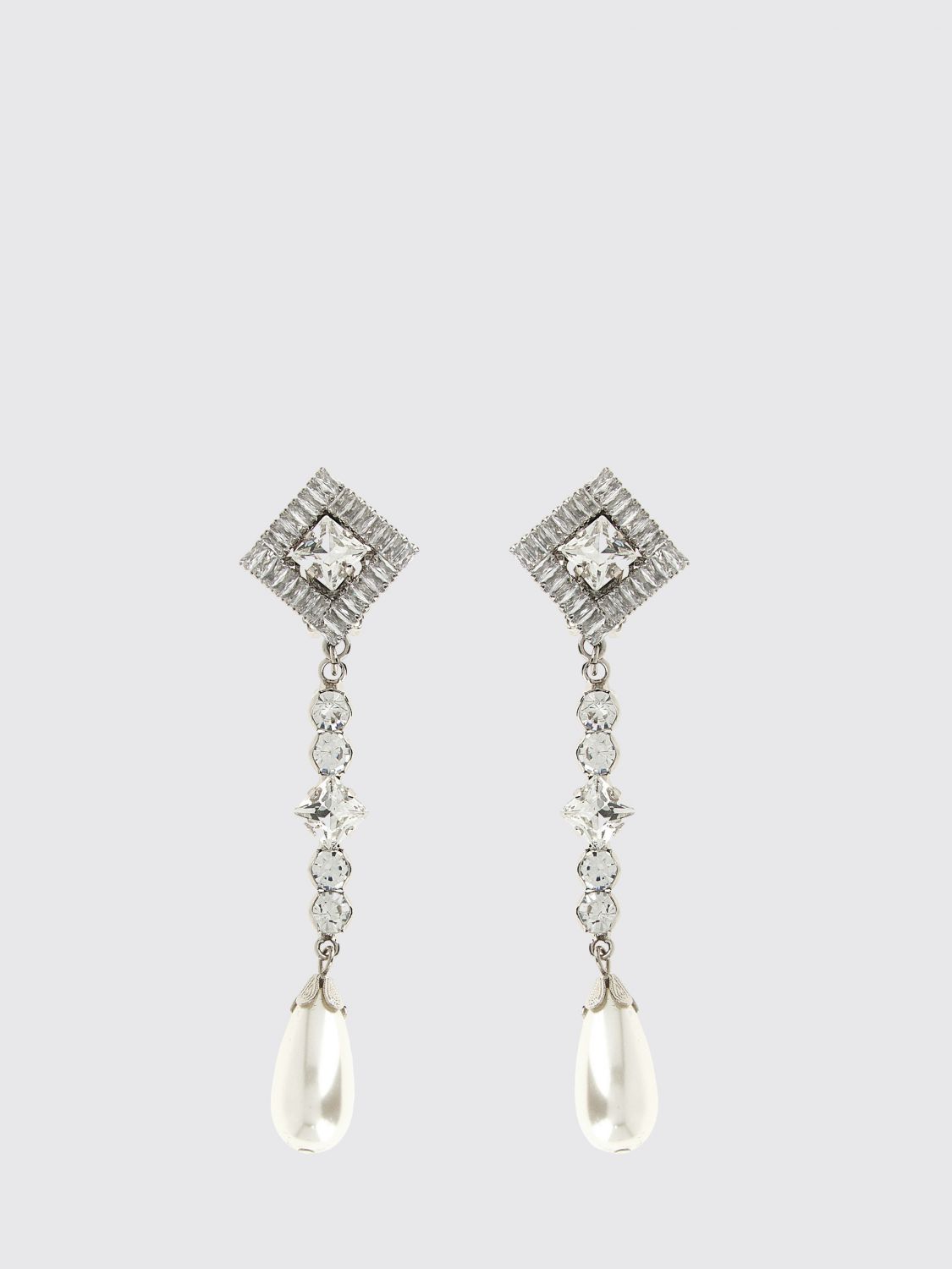 Alessandra Rich Crystal Drop Earrings