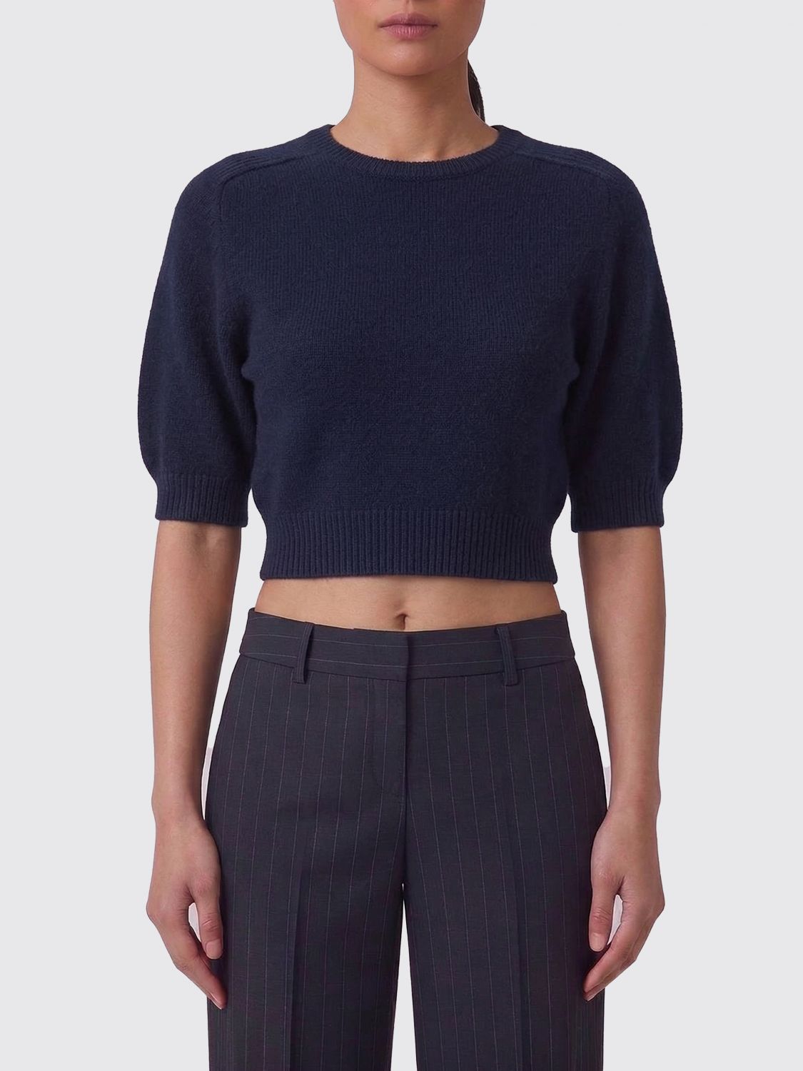 Khaite KHAITE Sweater Woman color Navy　KHAITE セーター 女性カラー ネイビー