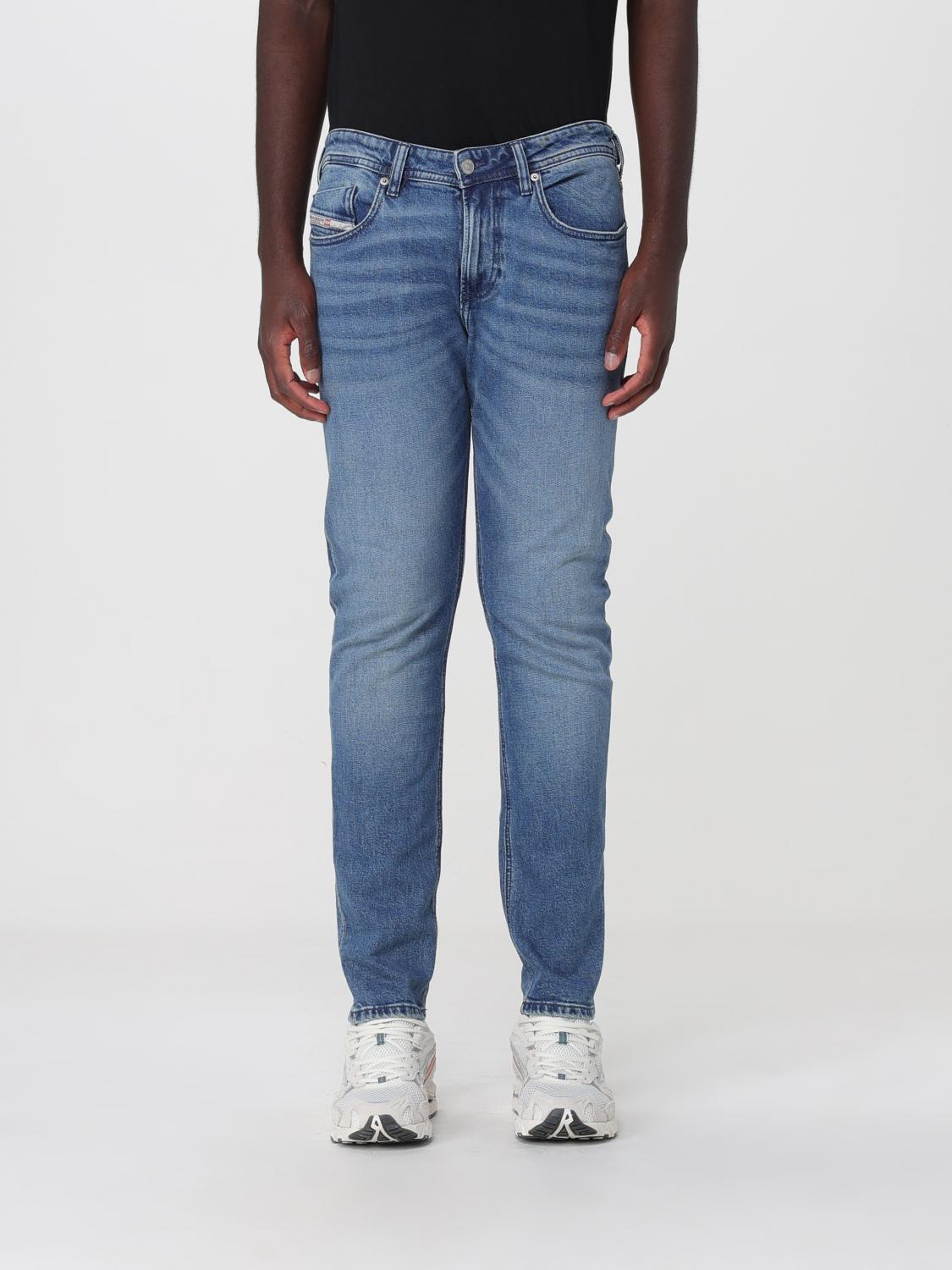 DIESEL Jeans Men color Blue
