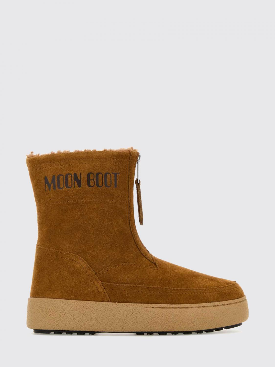 MOON BOOT Boots Woman color Brown