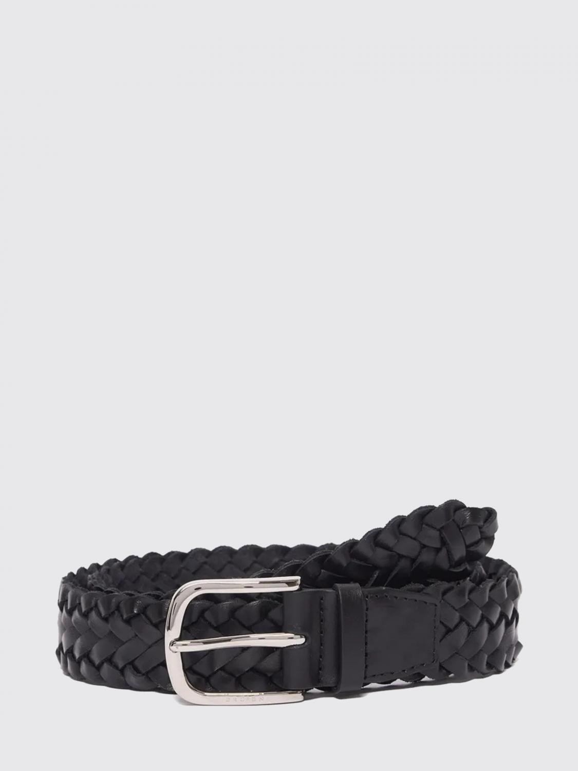 ORCIANI Cintura in pelle intrecciata