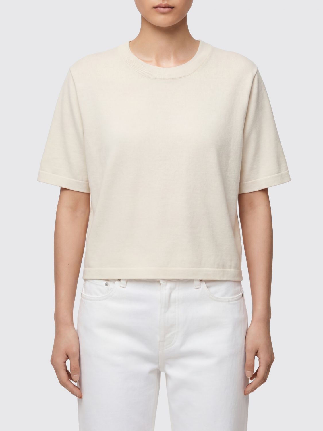 LOULOU DE SAISON Cashmere Crewneck Sweater