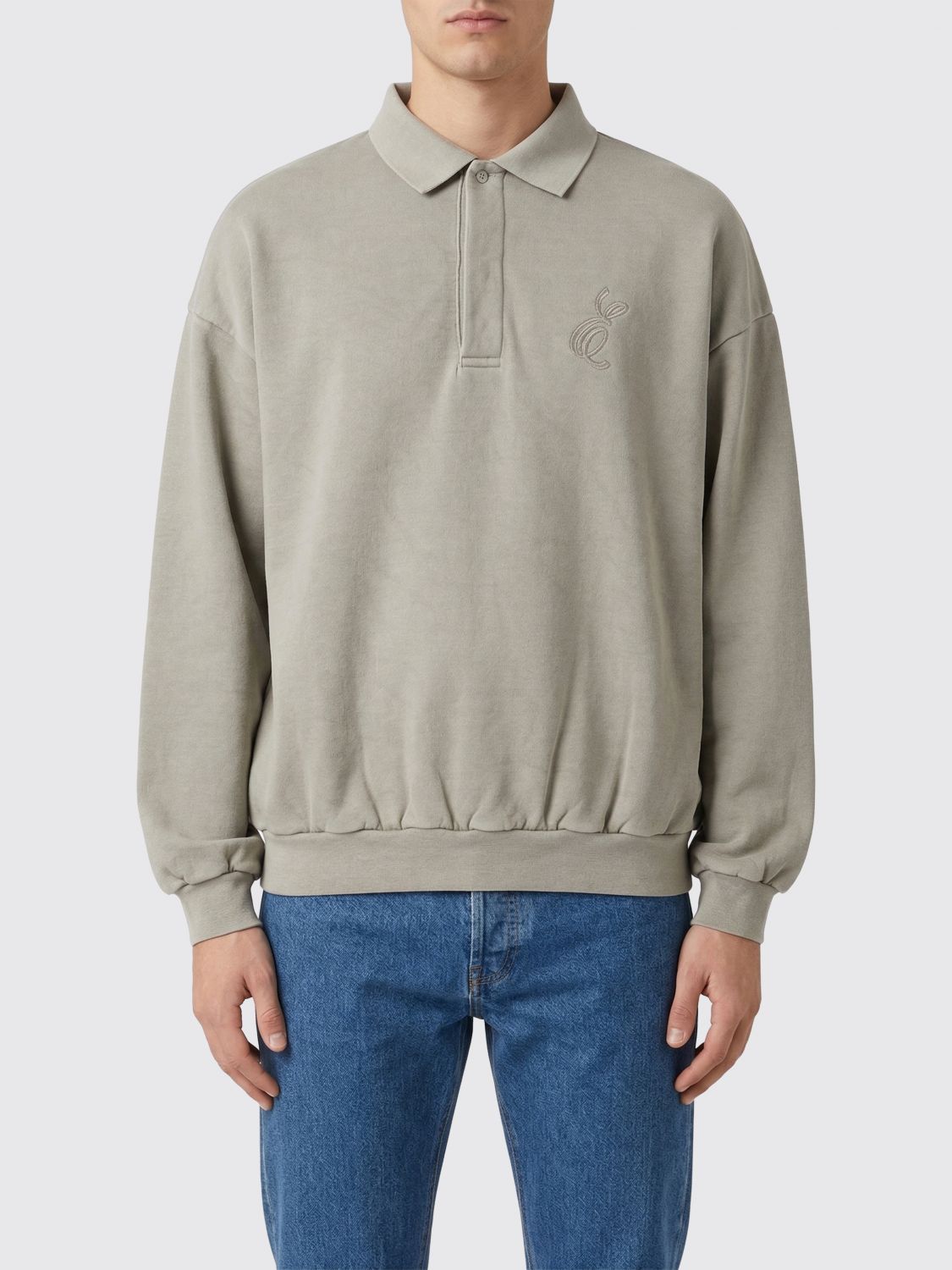 FEAR OF GOD ESSENTIALS Cotton Polo Shirt with Back Logo　FEAR OF GOD ESSENTIALS バックロゴ入りコットンポロシャツ FEAR