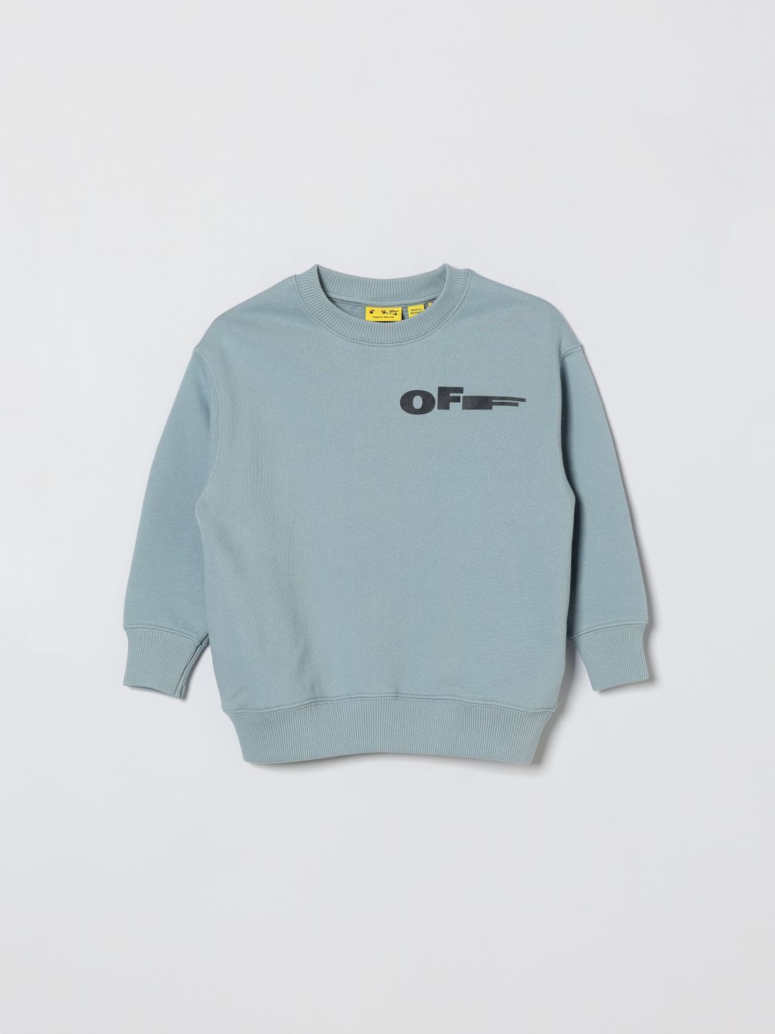 Off-White Kids Baumwoll-Hoodie mit Logo