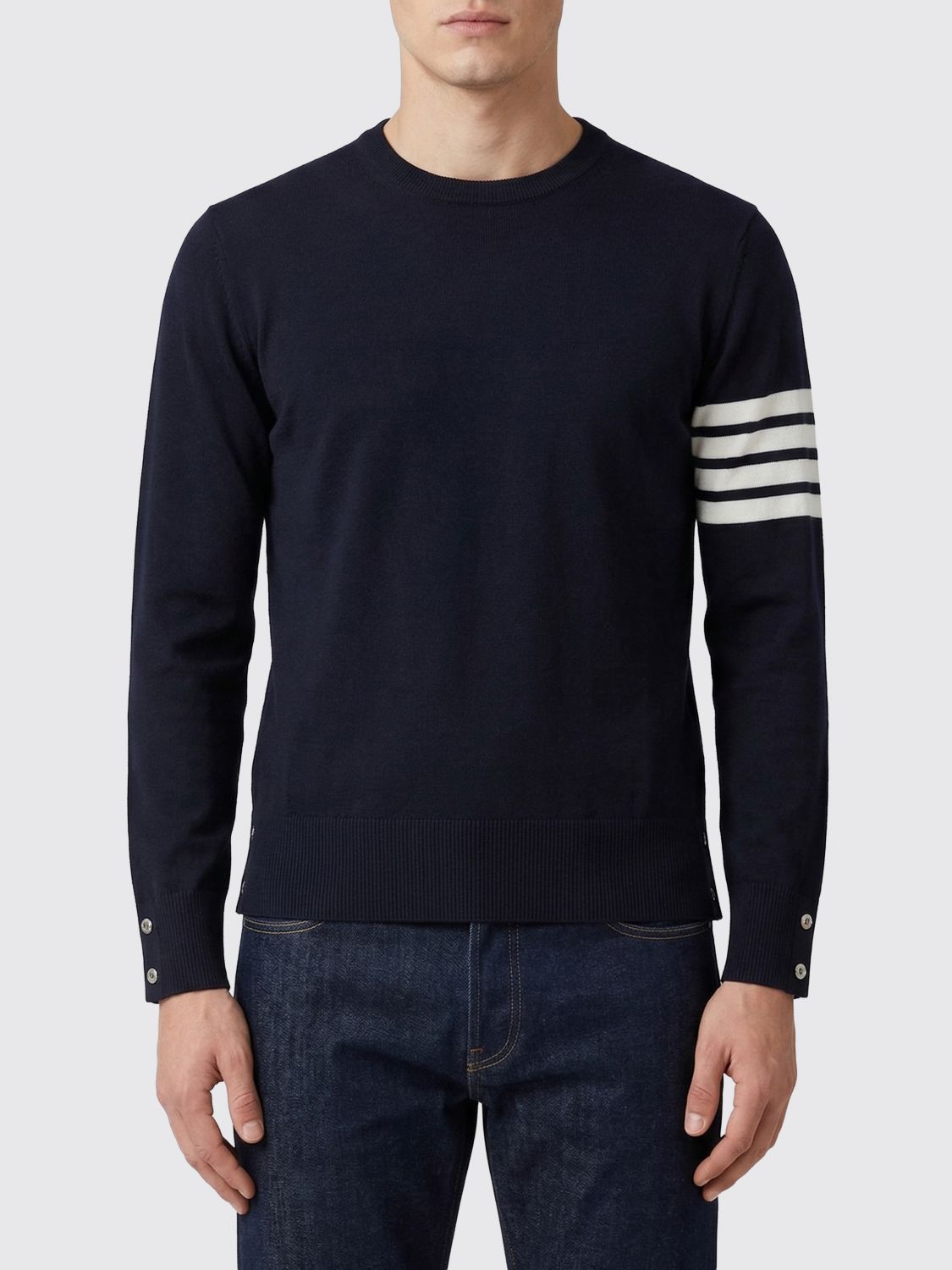 THOM BROWNE Pullover aus Schurwolle