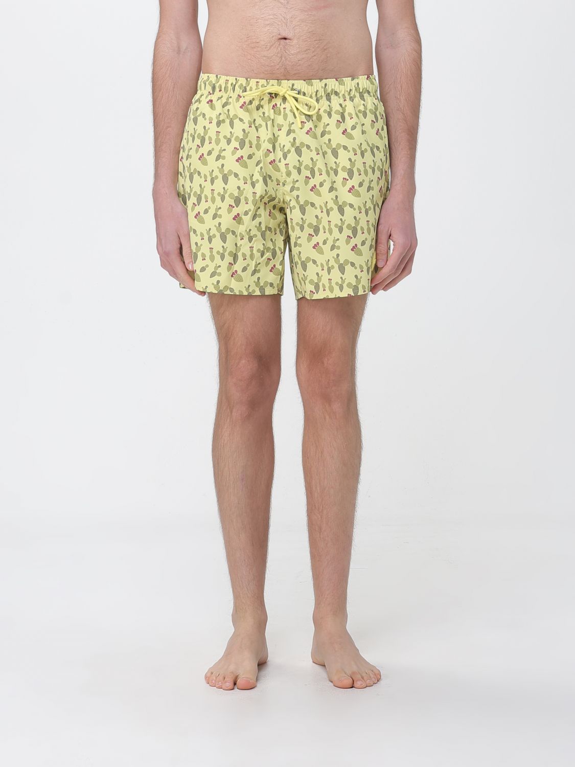 COLMAR Printed Polyester Boxer Swim Trunks
