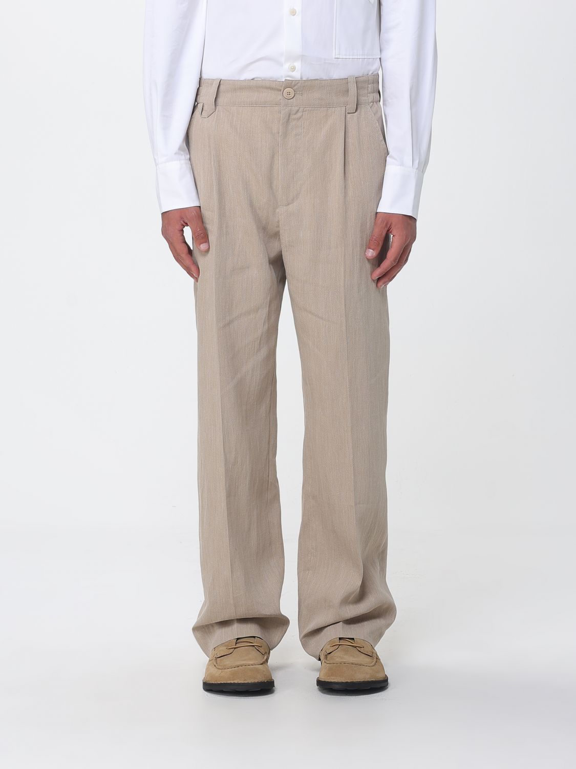 JACQUEMUS Linen Blend Wide Leg Trousers　JACQUEMUS リネンブレンド ワイドレッグトラウザーズ JACQUEMUS