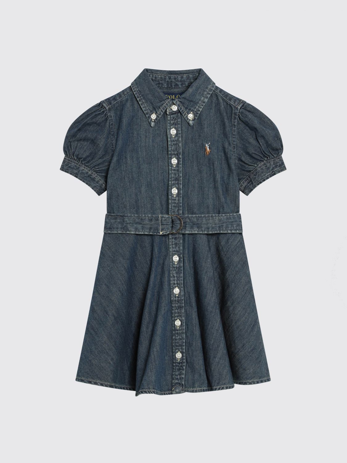 POLO RALPH LAUREN Hemdblusenkleid aus Baumwolle