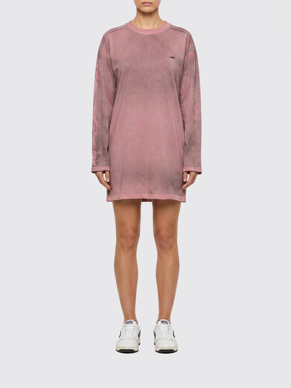 DIESEL Dress Woman color Pink