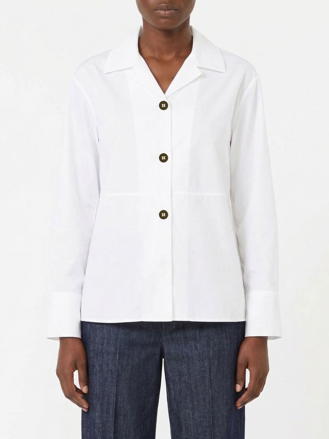 's Max Mara Max Mara Cotton Shirt In White