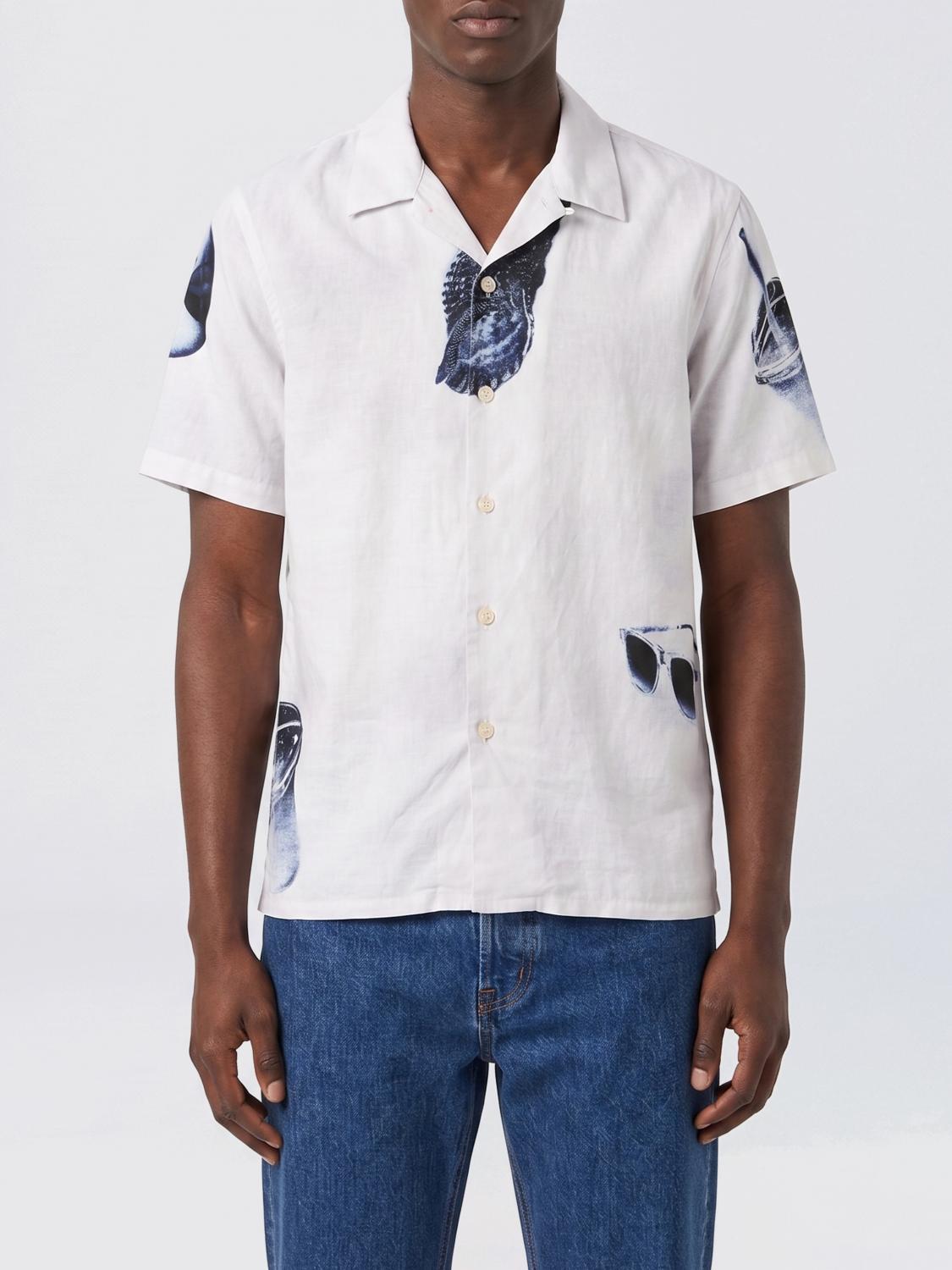 Paul Smith Printed Cotton Shirt