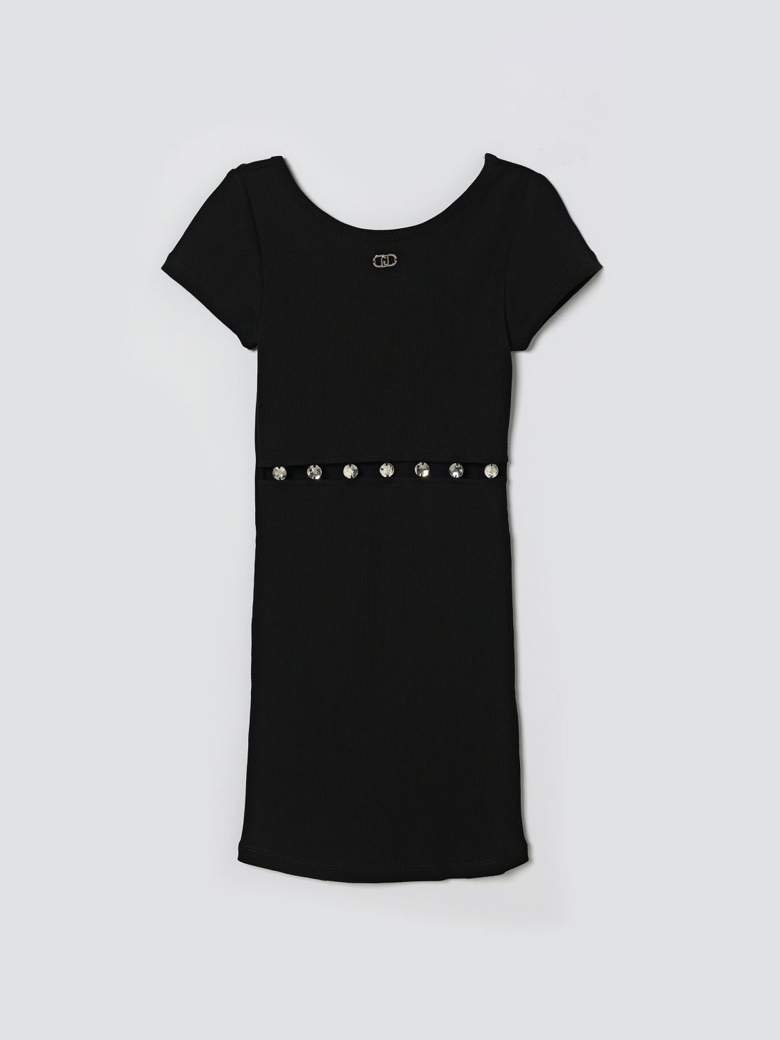 LIU JO Stretch-Baumwoll-T-Shirt-Kleid