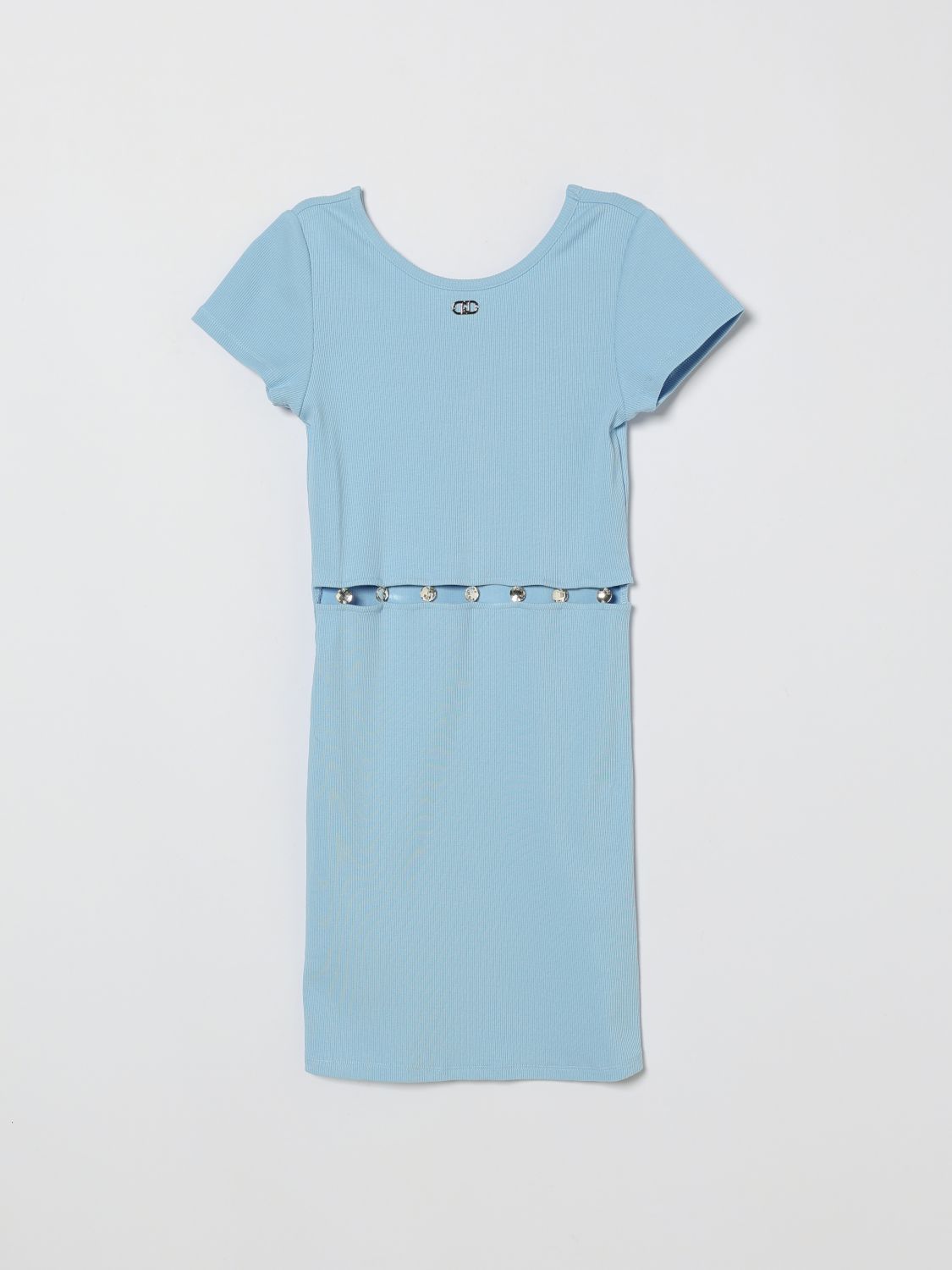 LIU JO Stretch-Baumwoll-T-Shirt-Kleid