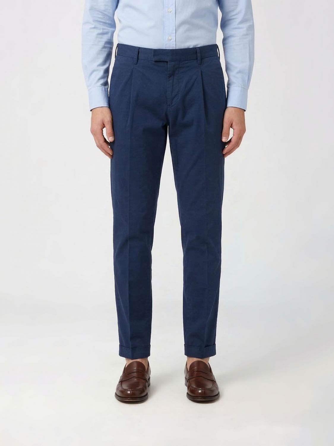 PT TORINO Stretch-Baumwoll-Chinohose