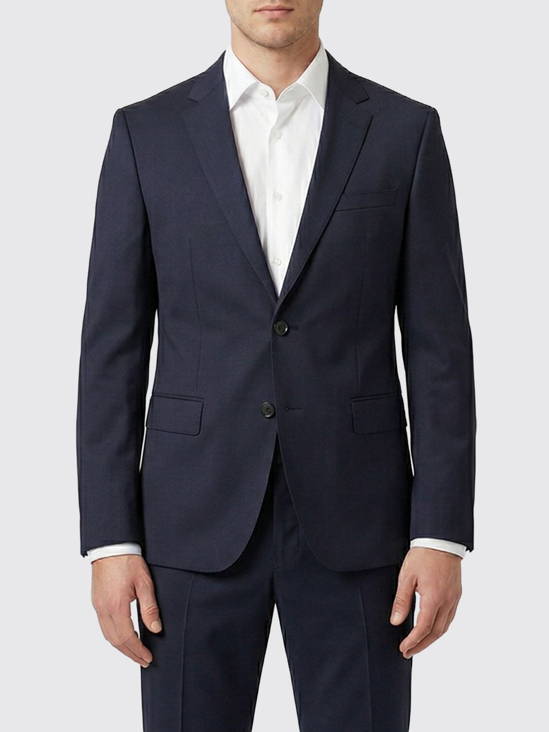 BOSS Einreihiger Blazer aus Polyester