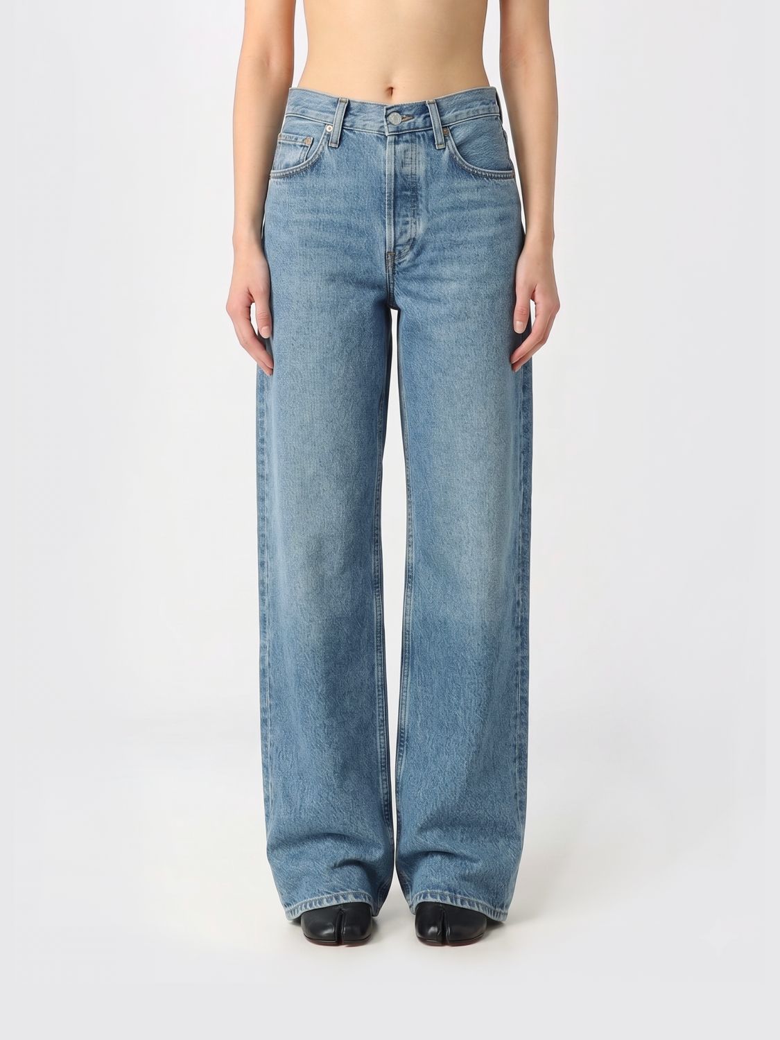 AGOLDE Weit geschnittene Jeans aus Denim
